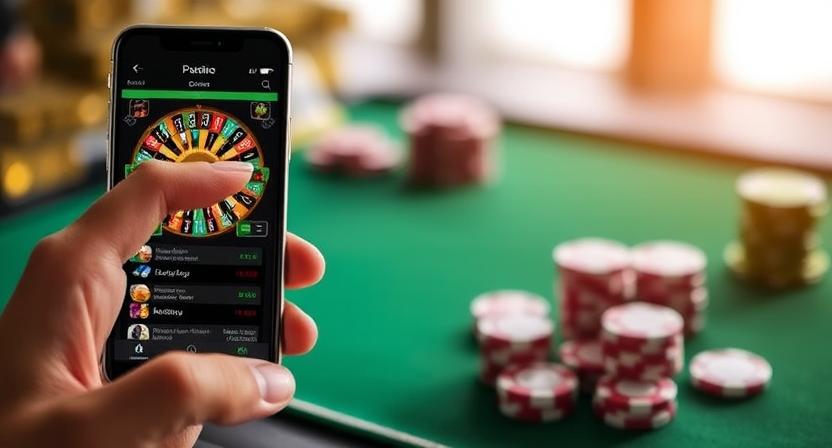 BGDLUCKY mobile casino app interface
