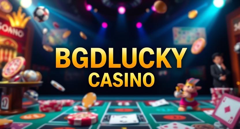 BGDLUCKY casino online gaming interface